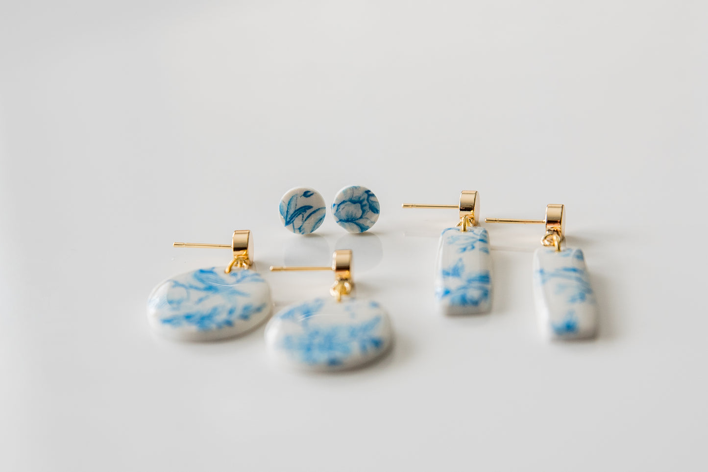 French Floral Earrings