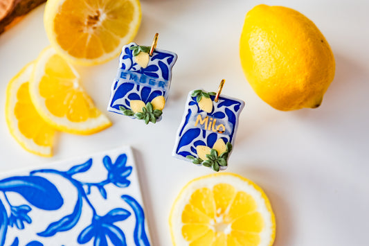 Italian Tile With Lemons