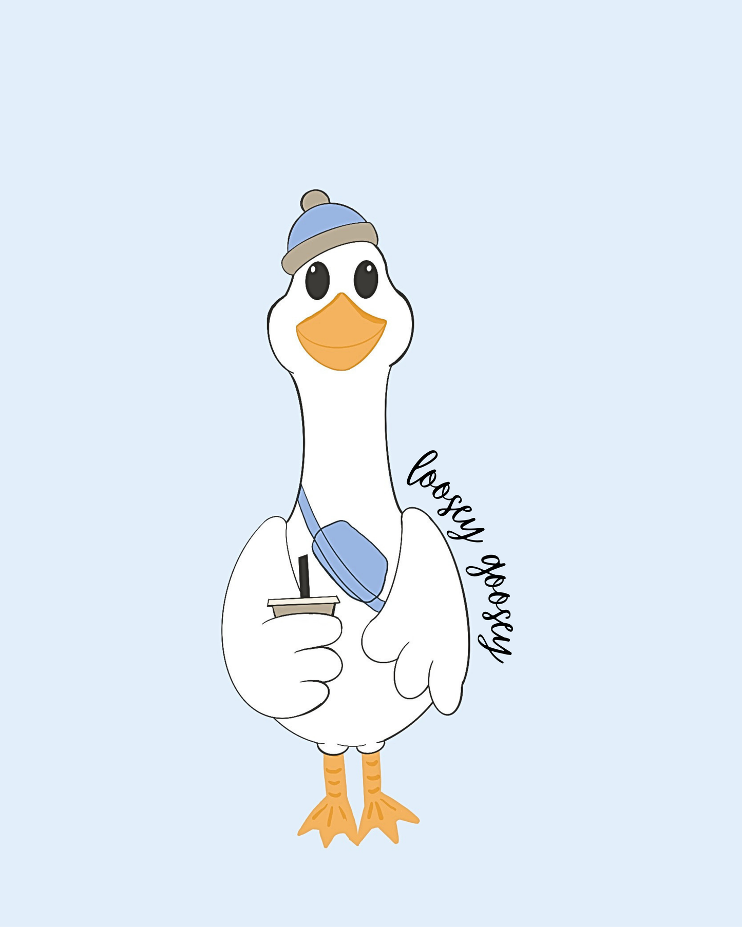 Loosey Goosey Clear Sticker