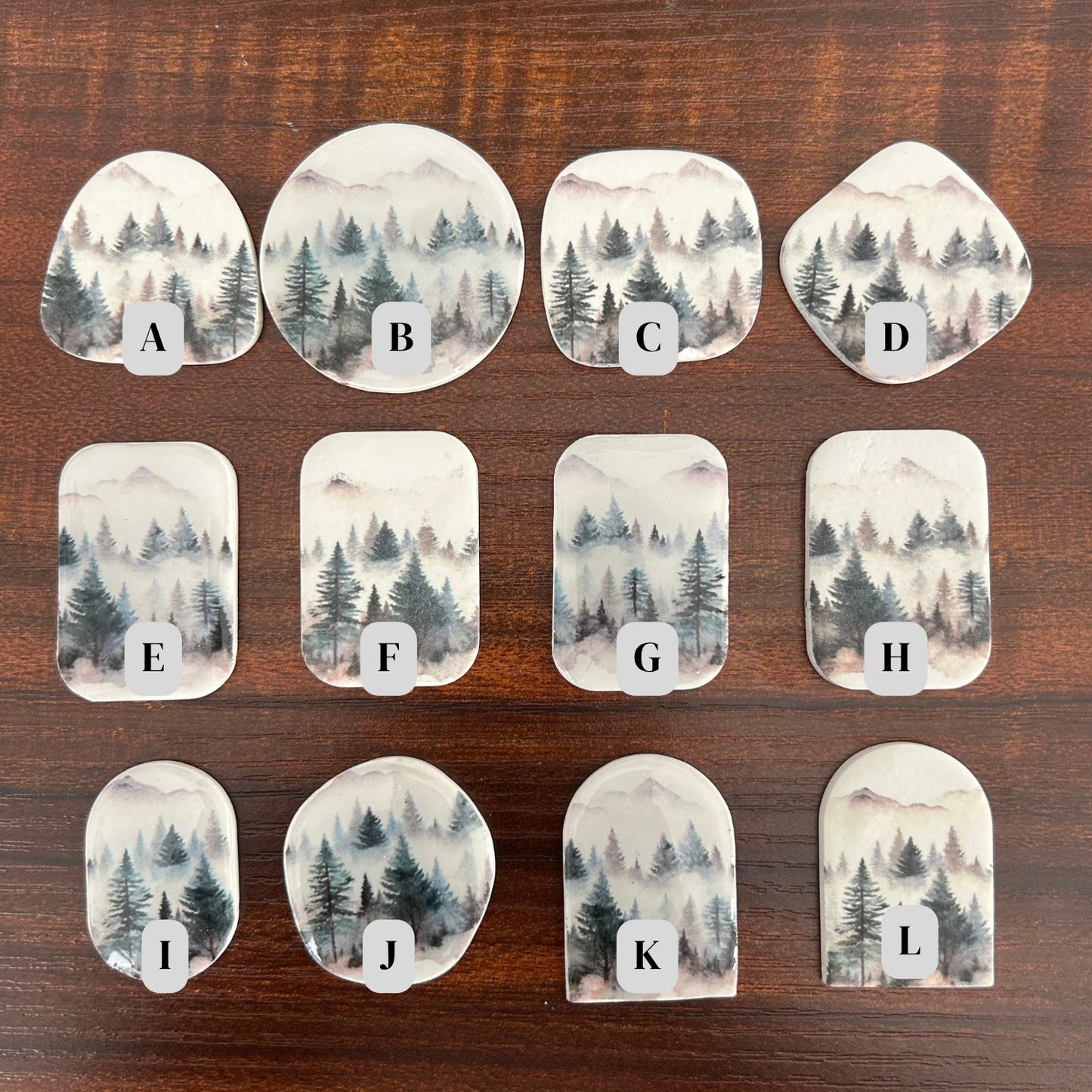 Mountain Mist Watercolor