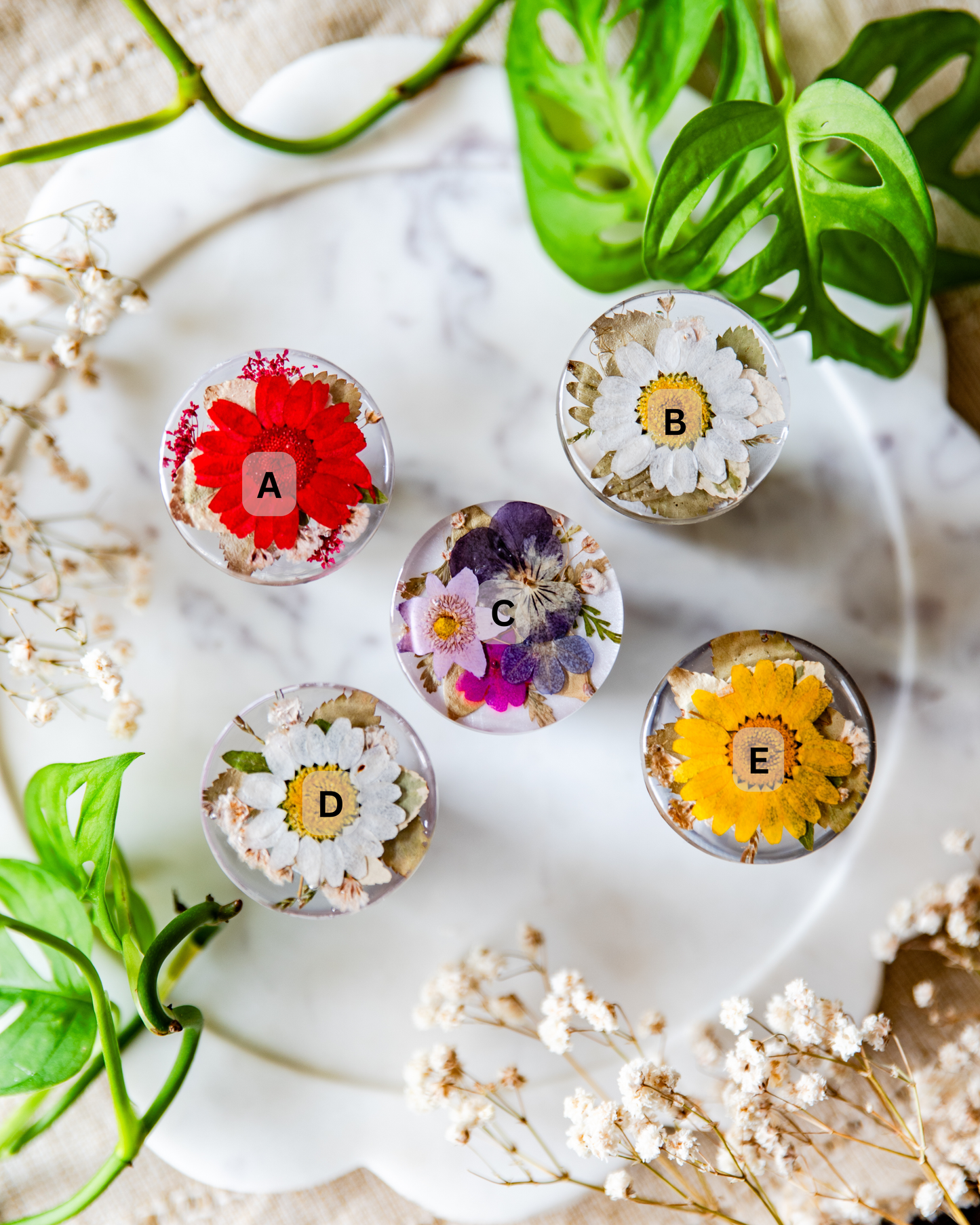 Pre-Made Dried Floral