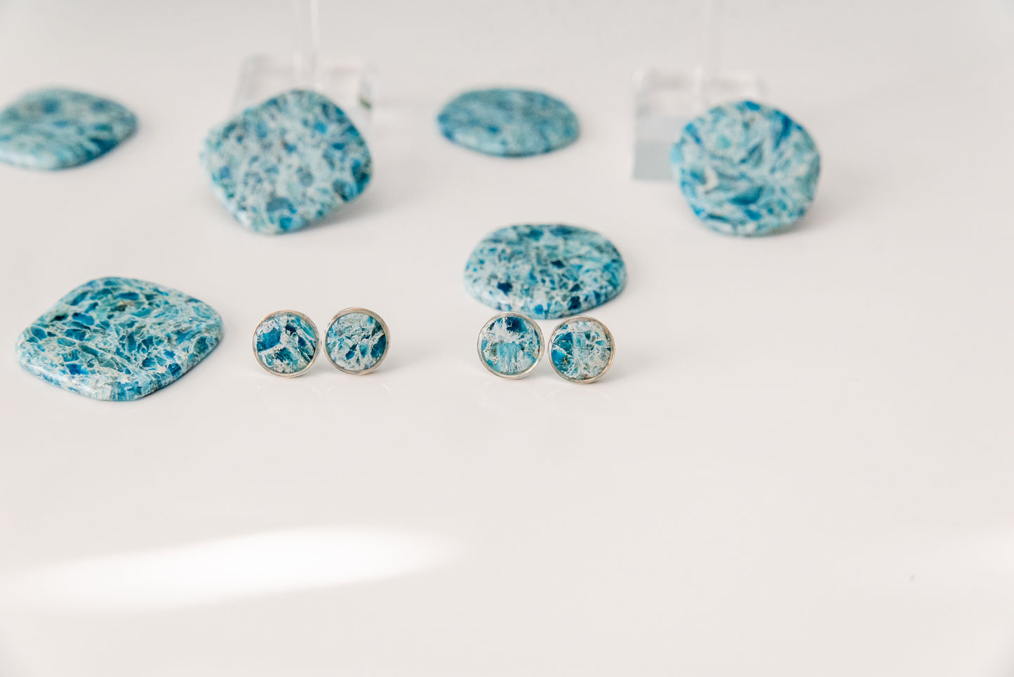 Ocean Granite Earrings