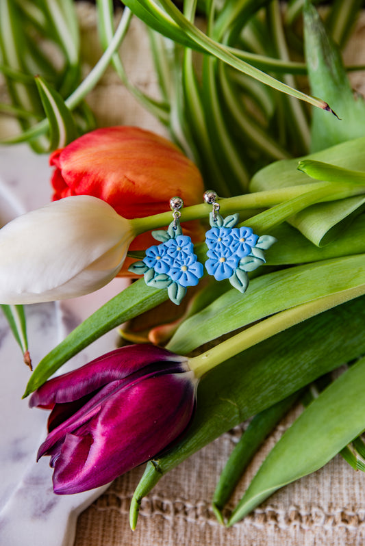 Forget Me Not Earrings