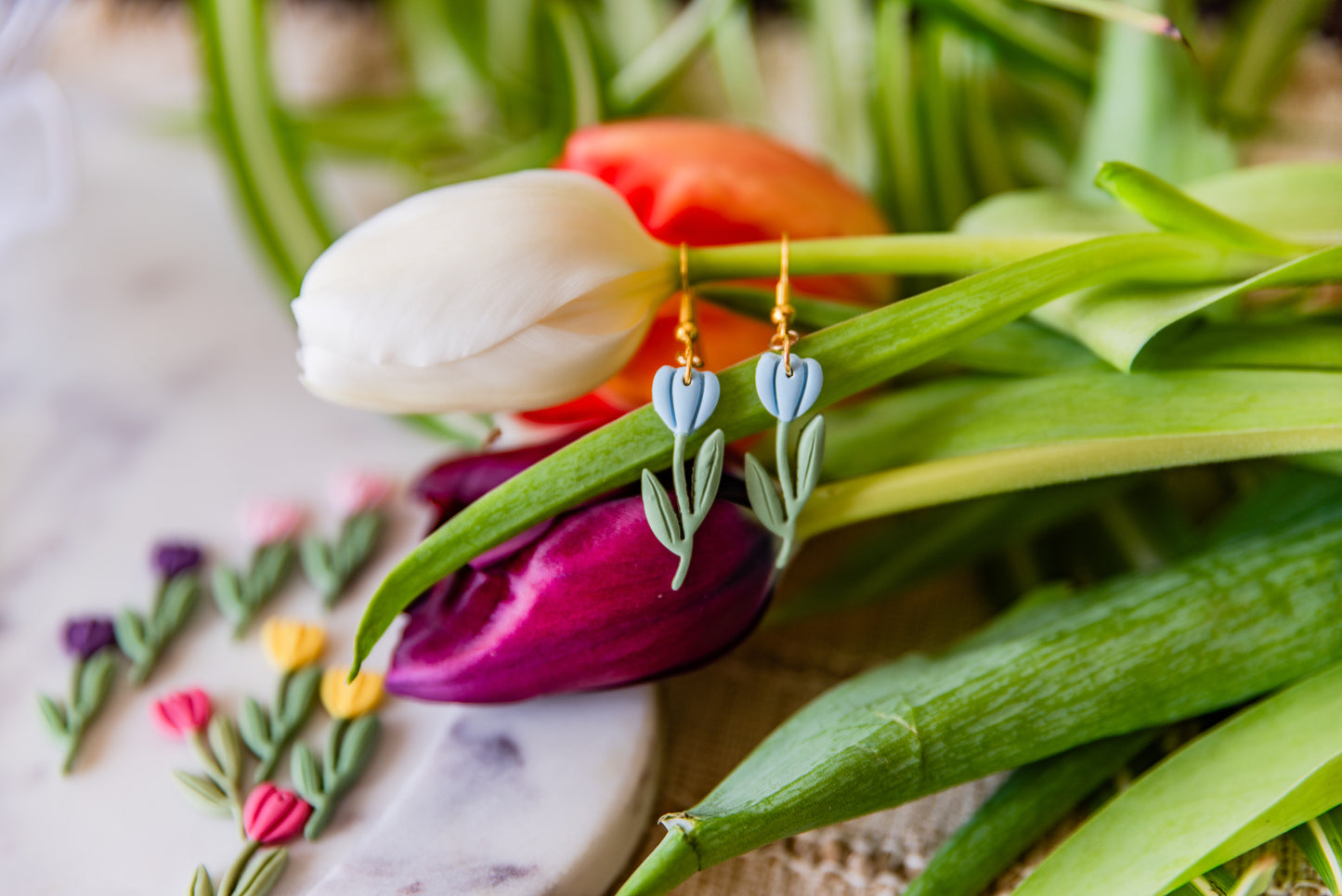 Tulip Earrings
