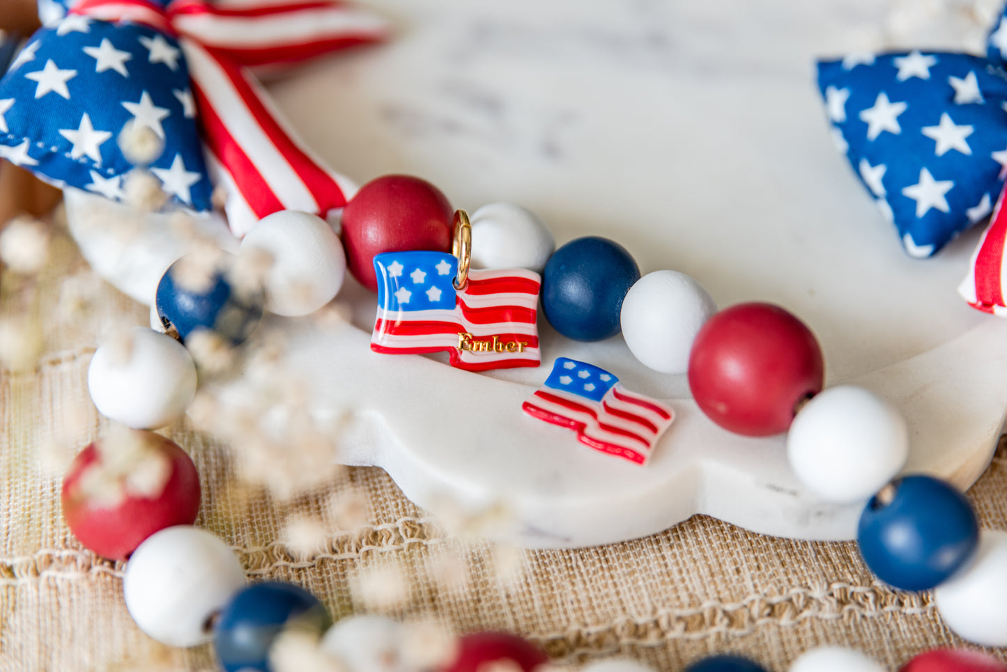 Wavy American Flag