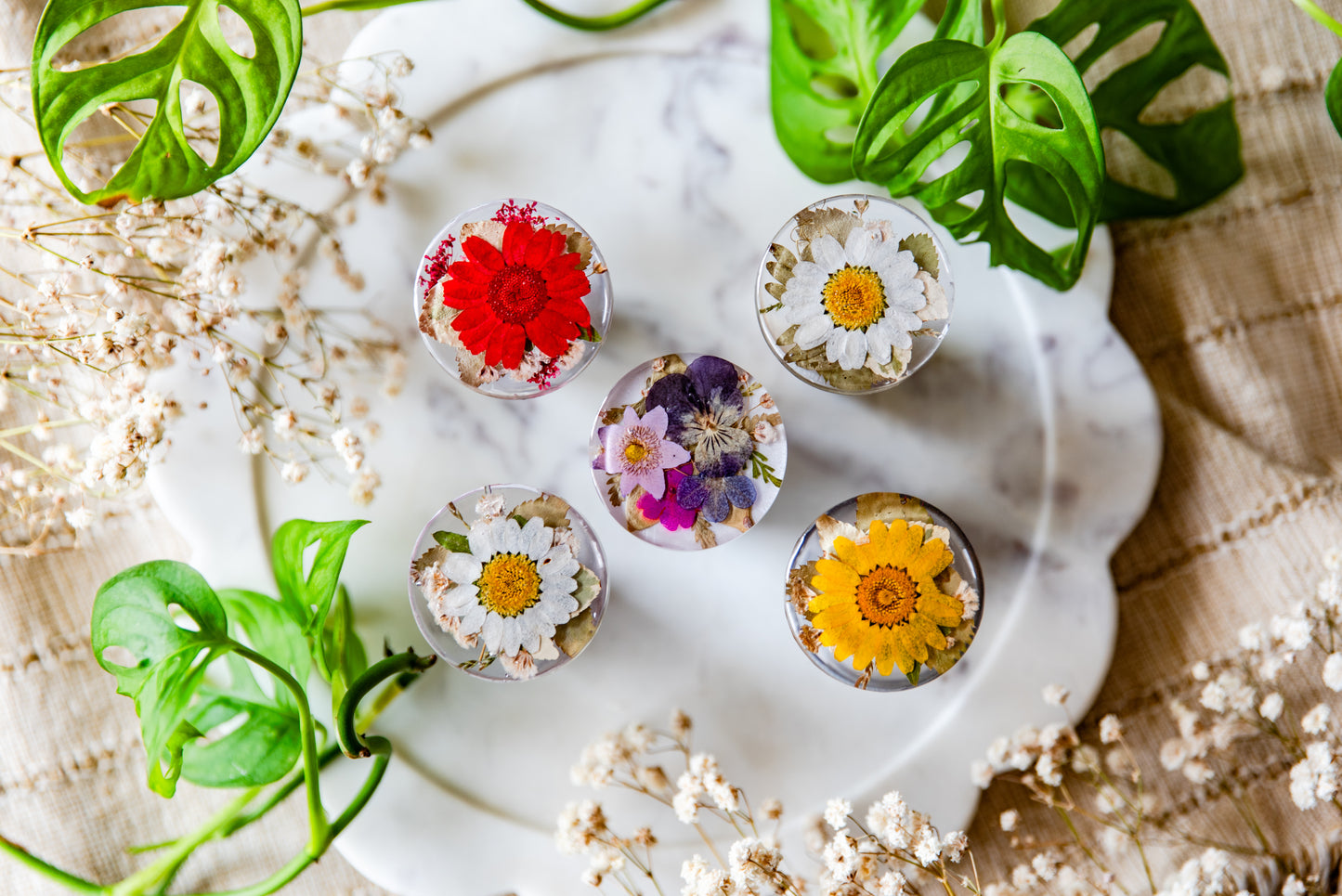 Pre-Made Dried Floral