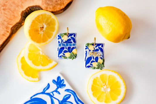 Italian Tile With Lemons
