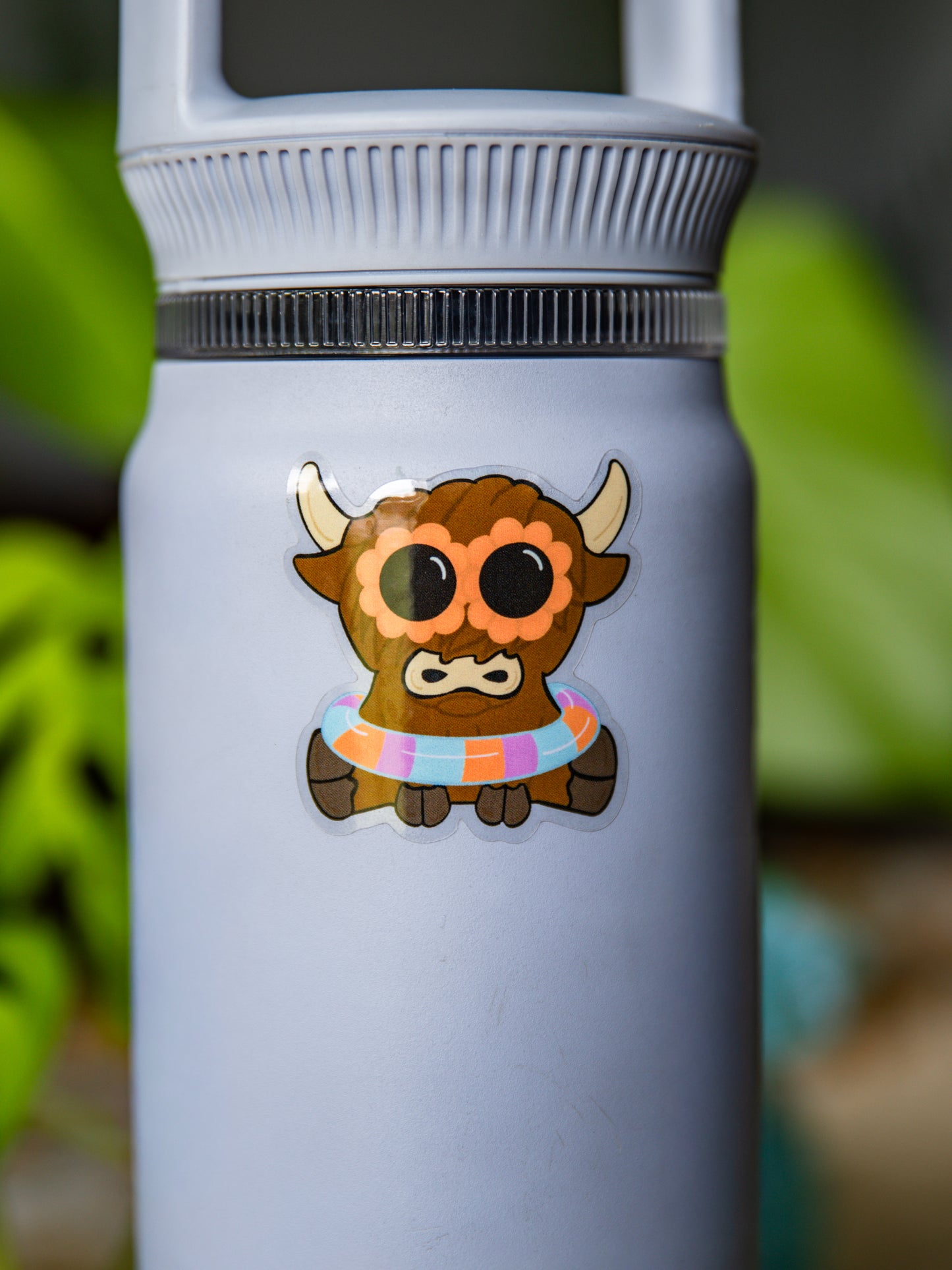 Pool Party Cow