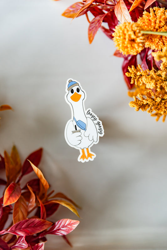 Loosey Goosey Clear Sticker